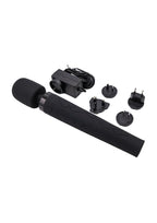 Pixey Deluxe Rechargeable Silicone Massager - Medium - Black Velvet