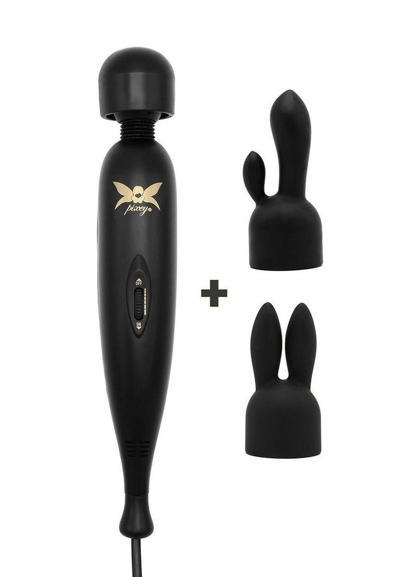 Pixey Turbo Rechargeable Wand - Black