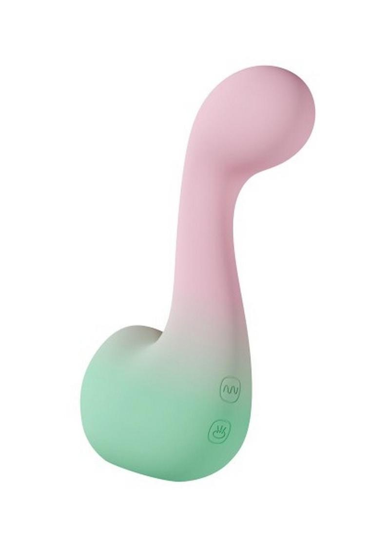 Play with Me Melody Rechargeable Silicone Dual-End Vibrator