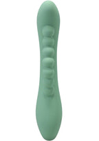Polynesian Pleasures Into The C Kakui Me Rechargeable Silicone Vibrator with Clitoral Stimulator