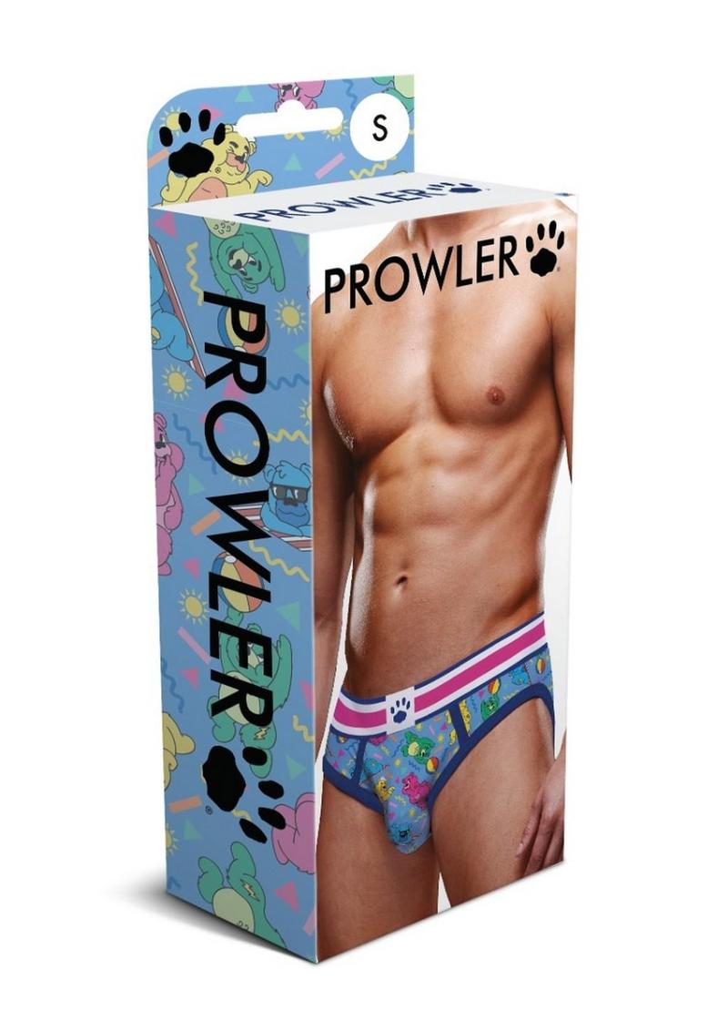 Prowler Beach Bears Open Brief - Blue - Large