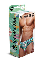 Prowler Beach Open Brief - Aqua/Green - Large