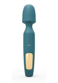 R-Evolution Rechargeable Silicone Rabbit Vibrator - Teal Me - Teal