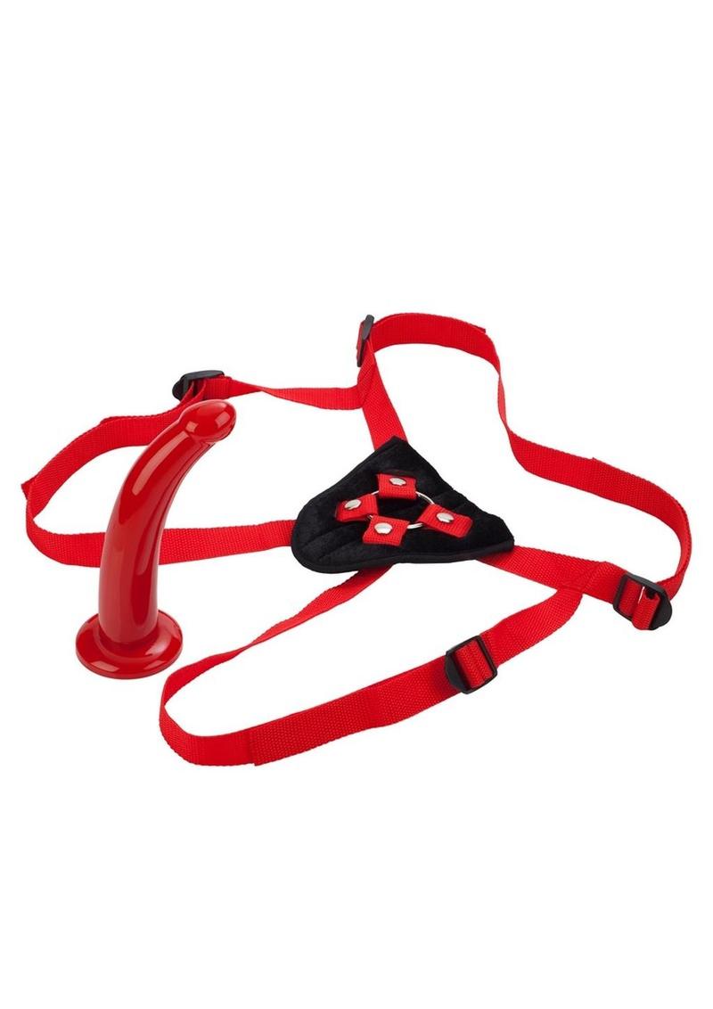 Red Rider Adjustable Harness with Insertable