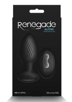Renegade Alpine Rechargeable Silicone Plug with Remote Control