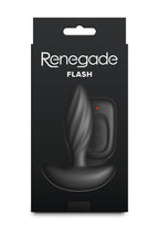 Renegade Flash Rechargeable Silicone Vibrating Plug with Remote