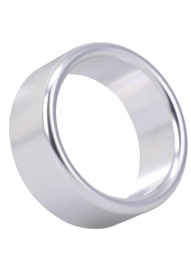 Rock Solid Brushed Alloy Aluminum Ring