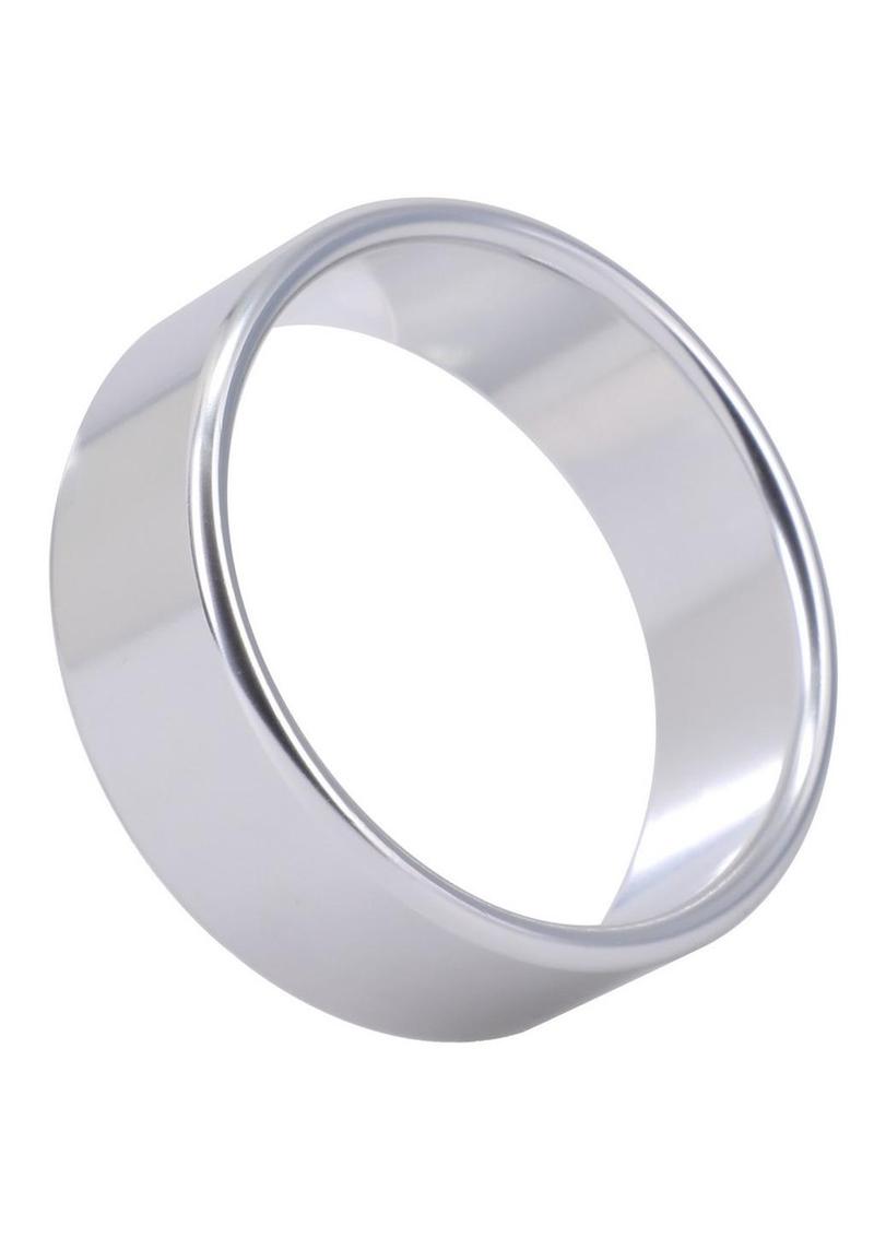 Rock Solid Brushed Alloy Aluminum Ring