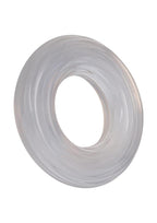 Rock Solid Ribbed Donut Silicone Ring