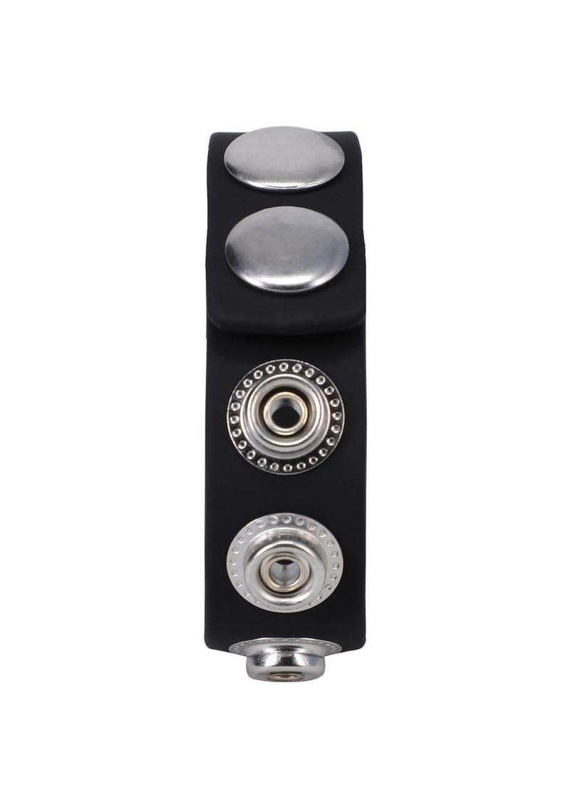Rock Solid The Silicone 5 Snap Adjustable Ring