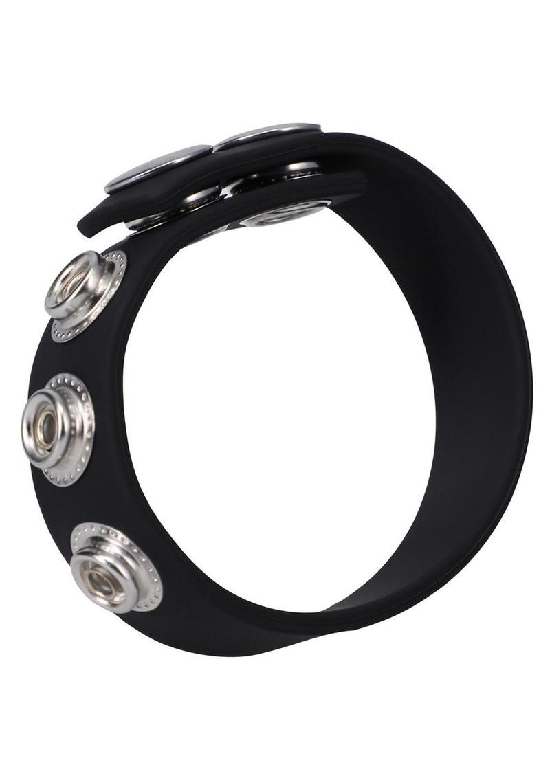 Rock Solid The Silicone 5 Snap Adjustable Ring