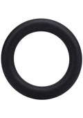Rock Solid The Silicone Gasket Cock Ring - Black - Large
