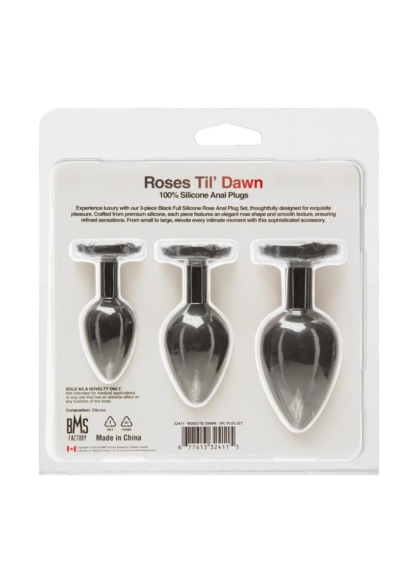 Roses Til Dawn Silicone Plug