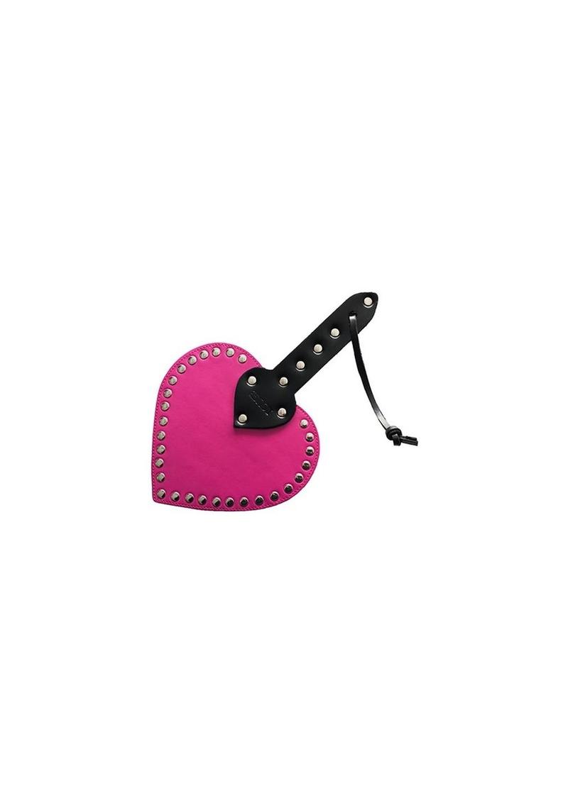 Rouge Heart Paddle - Black/Pink