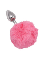Running Wild Faux Fur Bunny Tail and Metallic Plug