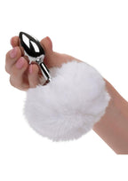 Running Wild Faux Fur Bunny Tail and Metallic Plug