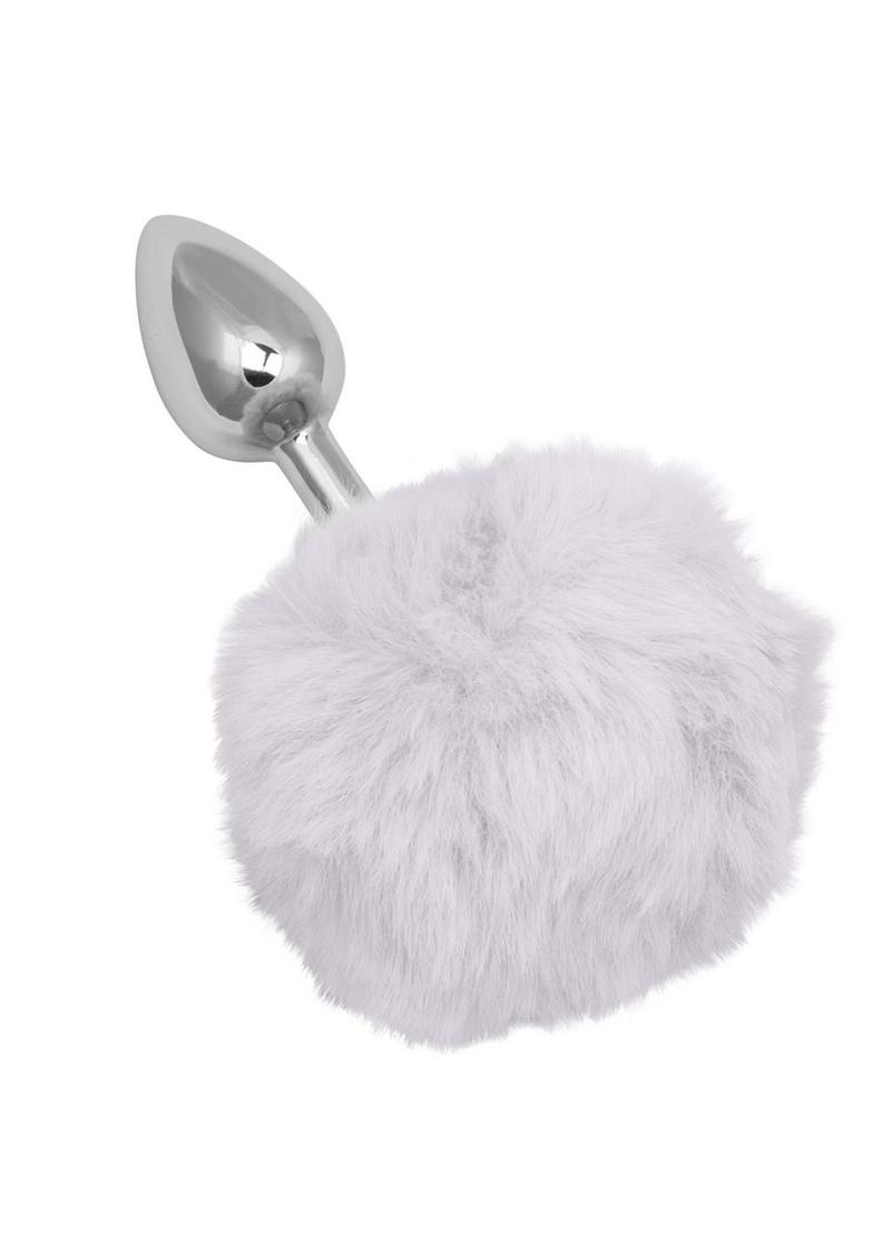 Running Wild Faux Fur Bunny Tail and Metallic Plug