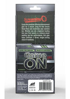 Screaming O Gameon First Person Screamer Vibrating Rechargeable Silicone Ring