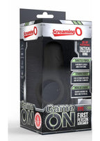 Screaming O Gameon First Person Screamer Vibrating Rechargeable Silicone Cock Ring - Grey