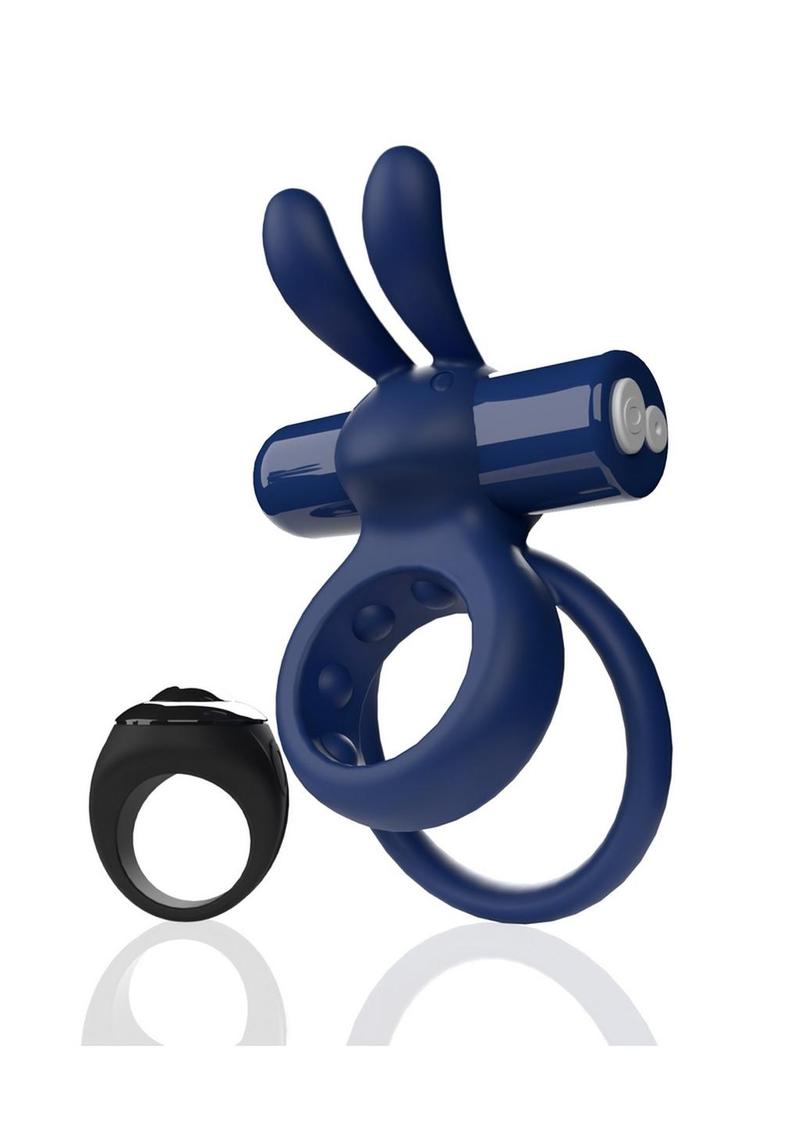 Screaming O Ohare Remote Control Rechargeable Silicone Vibrating Ring