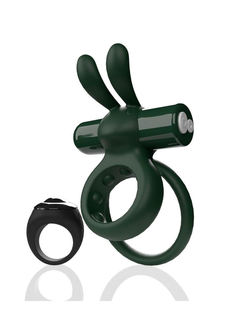 Screaming O Ohare Remote Control Rechargeable Silicone Vibrating Ring