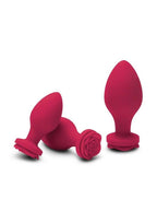 Secret Kisses Rosegasm Rear Bouquet Training Set Silicone plugs