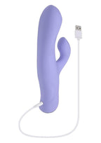 Selopa Lavender Love Rechargeable Silicone Dual Vibrator
