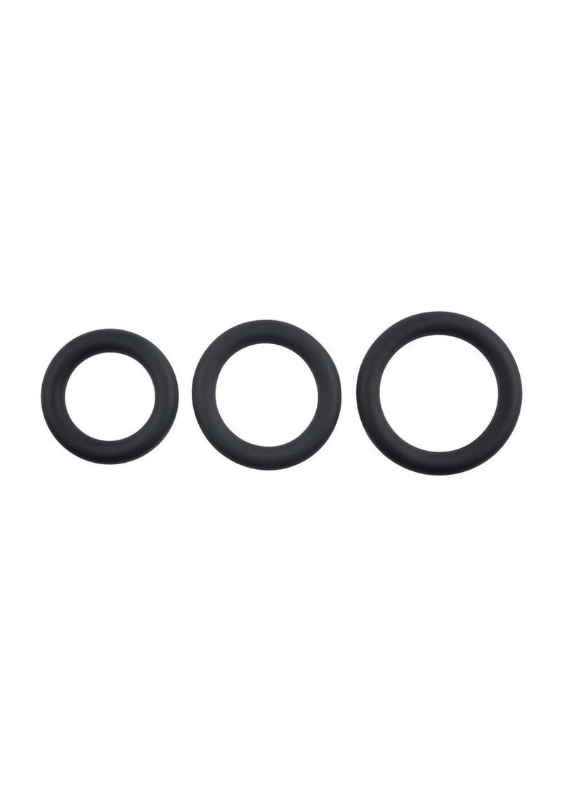 Selopas 3 Ring Circus Silicone Ring