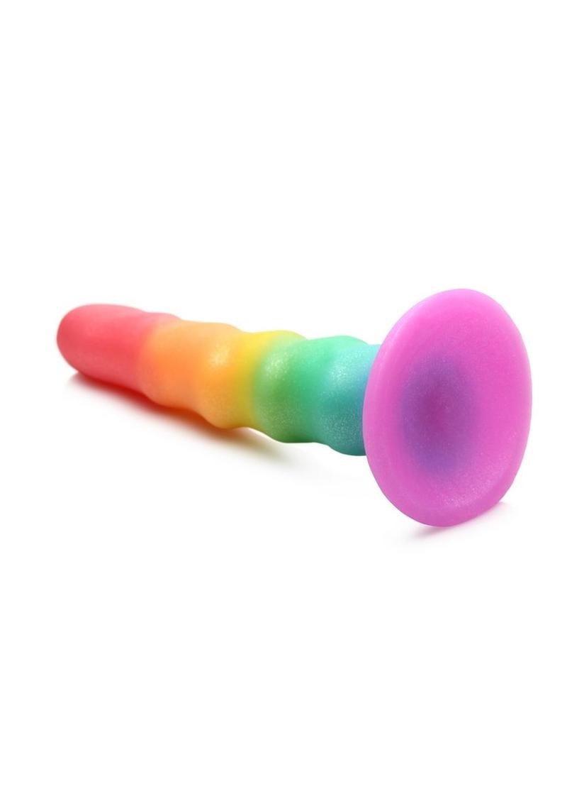 Simply Sweet Zigzag Silicone Rainbow Insertable