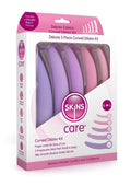 Skins Care Curved Silicone Dilators - Pink/Purple - 5pc/Set