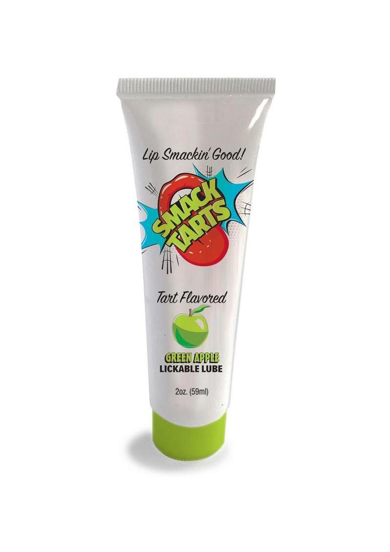 Smack Tarts Lickable Lube 2oz - Sour - Green Apple