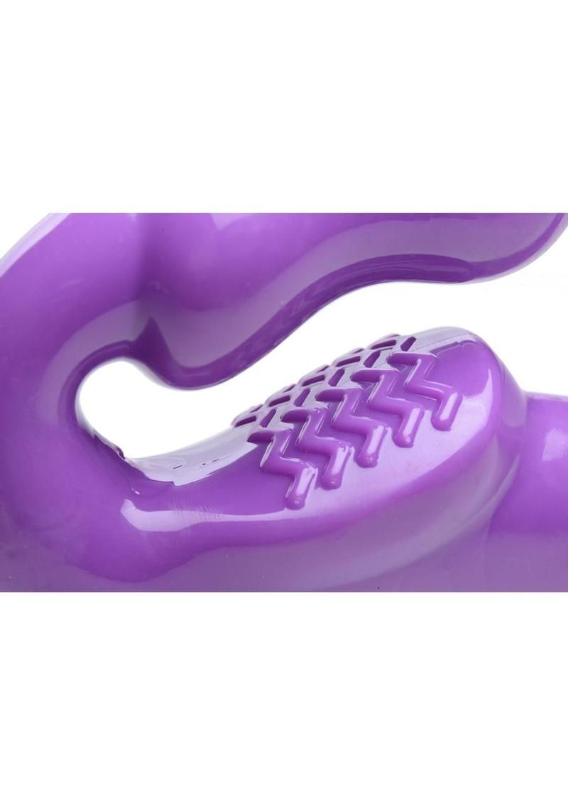 Strap U 7x Revolver Thick Vibrating Strapless Harness Insertable