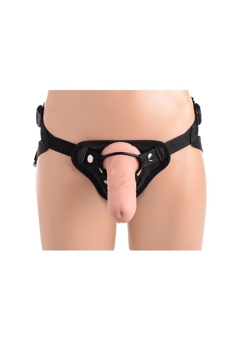 Strap-U Brazen Silicone Insertable with Harness