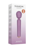 Svakom Mini Emma Neo Rechargeable Silicone Vibrator with Compatible App - Lavender