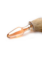 Tailz Fox Tail Glass Plug