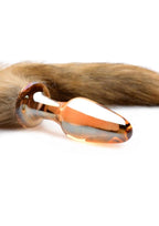Tailz Fox Tail Glass Plug