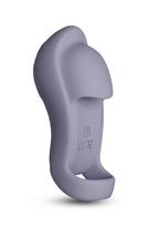 Techno Molly Rechargeable Silicone App Compatible Vibrator - Gray/Grey