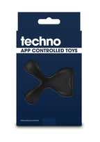 Techno Strobe Rechargeable Silicone App Compatible Ring