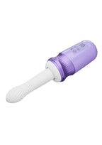 Temptasia Violet Vixen Rechargeable Silicone Thrusting Insertable Vibrator with Mount