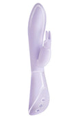 Touch Rabbit Vibe Silicone Rechargeable Vibrator - Lavender/Purple