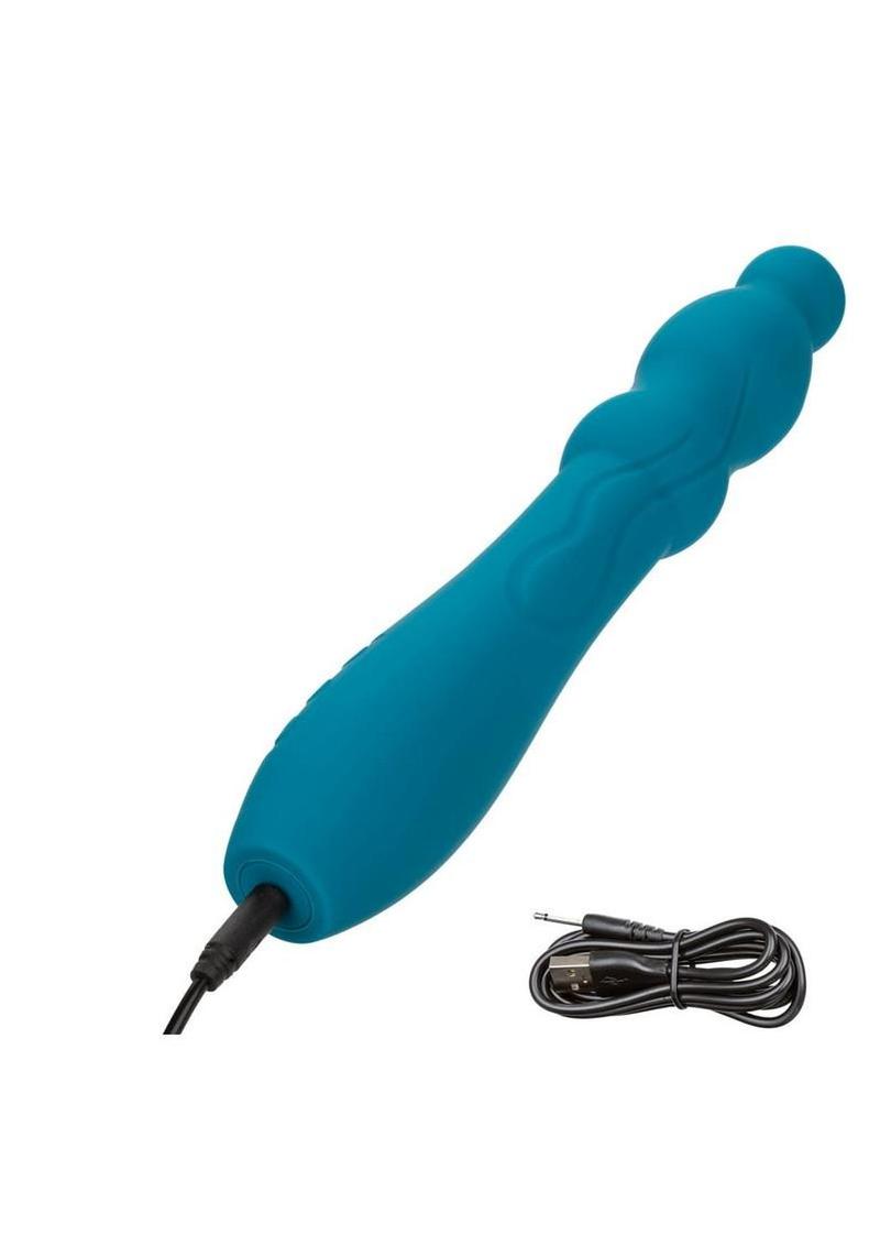 Turbo Glide Ripple Rechargeable Silicone Massager