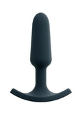 Vedo Hump Silicone Anal Plug - Black - 4.25in