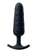 Vedo Trio Silicone Anal Plug - Black - Set