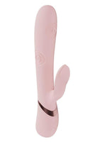 Vive Fronda Rechargeable Silicone Triple Motor G-Spot Vibrating and Tapping Leaf Clitoral Stimulator