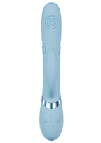 Vive Pallina Rechargeable Silicone Triple Motor G-Spot Vibrating and Tapping Beads Clitoral Stimulator