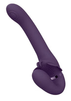 Vive Satu Rechargeable Silicone Pulse Wave and Vibrating Strapless Harness