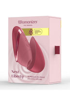 Womanizer Next Liberty Rechargeable Silicone Clitoral Stimulator - Bordeaux