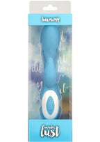 Wonderlust Harmony Rechargeable Silicone Vibrator - Blue