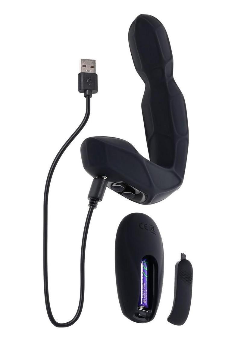 Zero Tolerance Mr. Prostate Rechargeable Silicone Vibrator with Remote