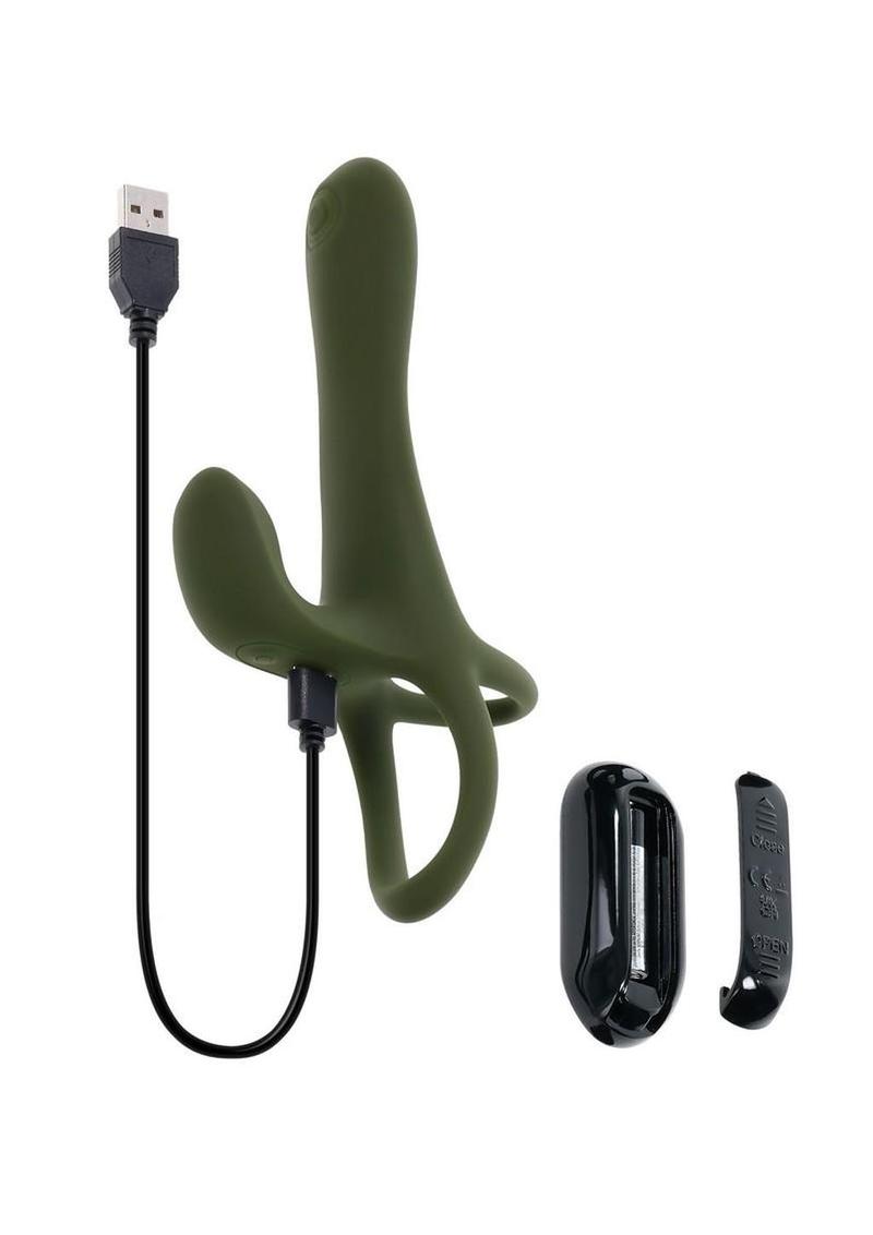 Zero Tolerance Strap Tap and Go Rechargeable Silicone Strapless Harness